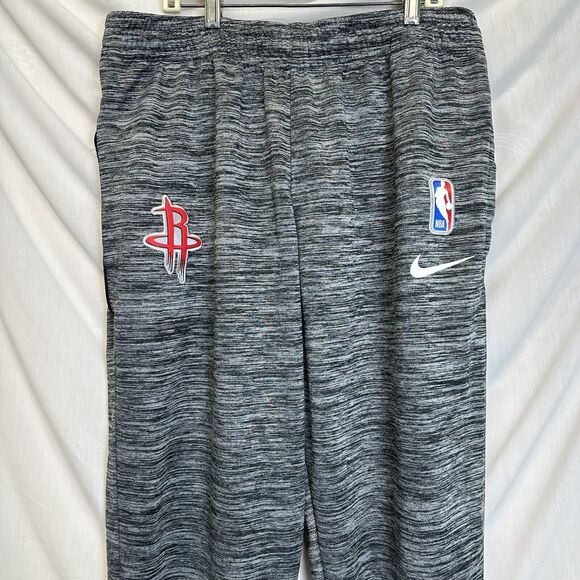 Nike Pants Gray Basketball NBA Rockets Magic DriFit Engineered On-Court Mens XL - Picture 3 of 11